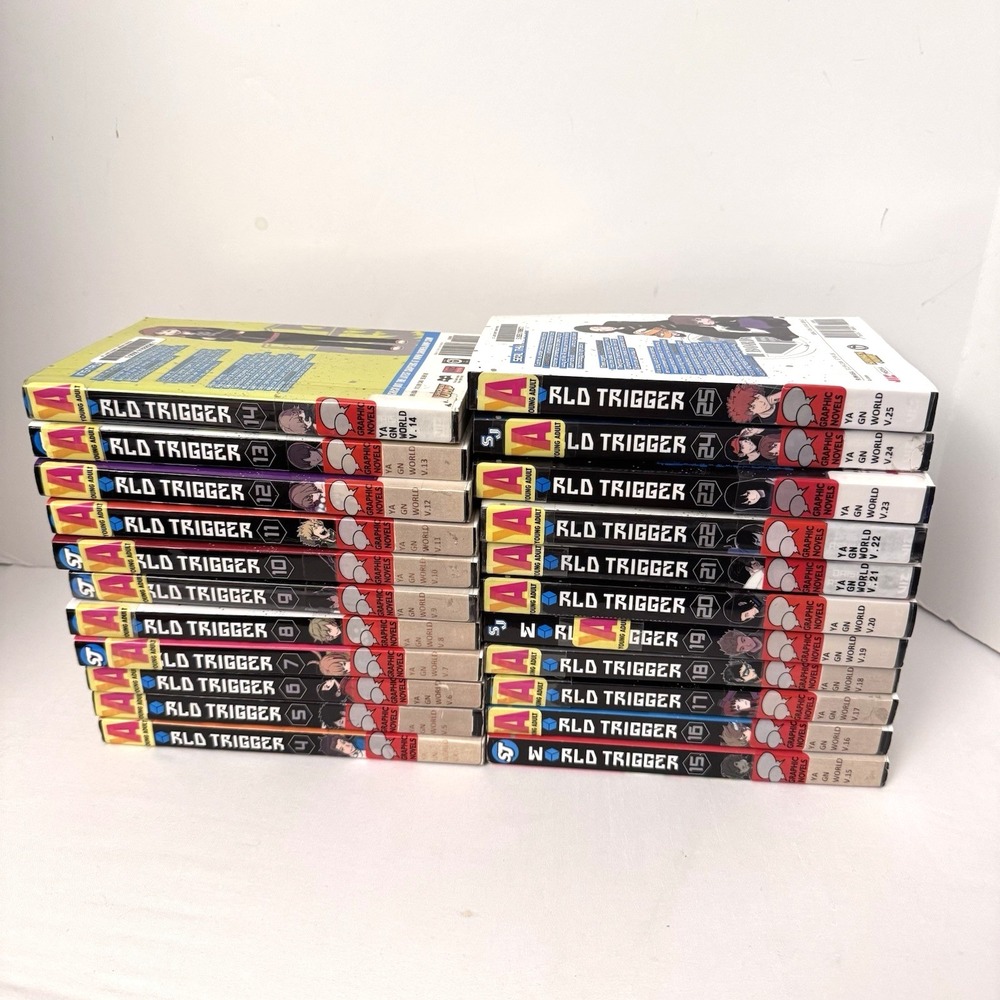 World Trigger Manga Set Vol. 4-25 VIZ Media English Softcover